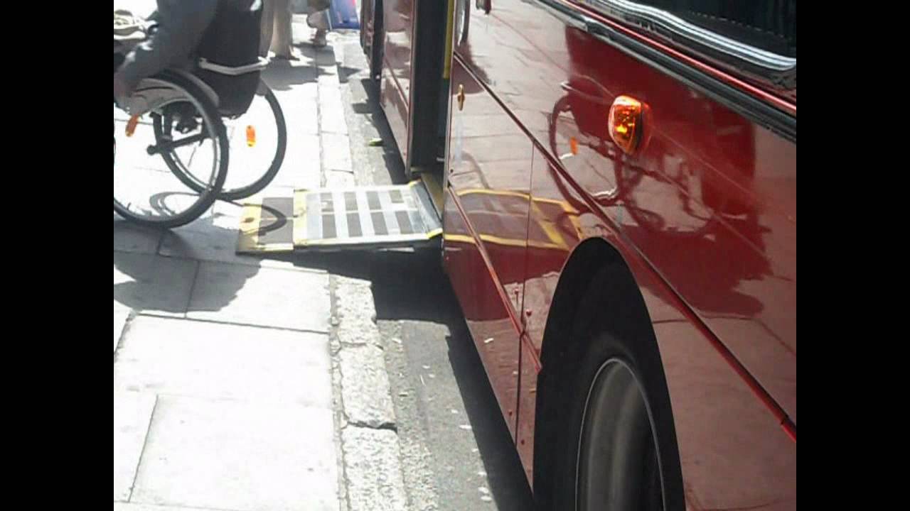 Wheelchair Ramp Operating on VLW195