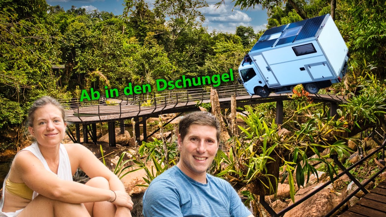 Vanlife LAOS - Endlich Natur (oder doch wieder Werkstatt?) 🌸🌴🦜 | Ep 54