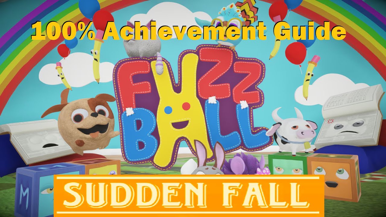 FuzzBall 100% Achievement Guide Xbox Free game (Link in description)