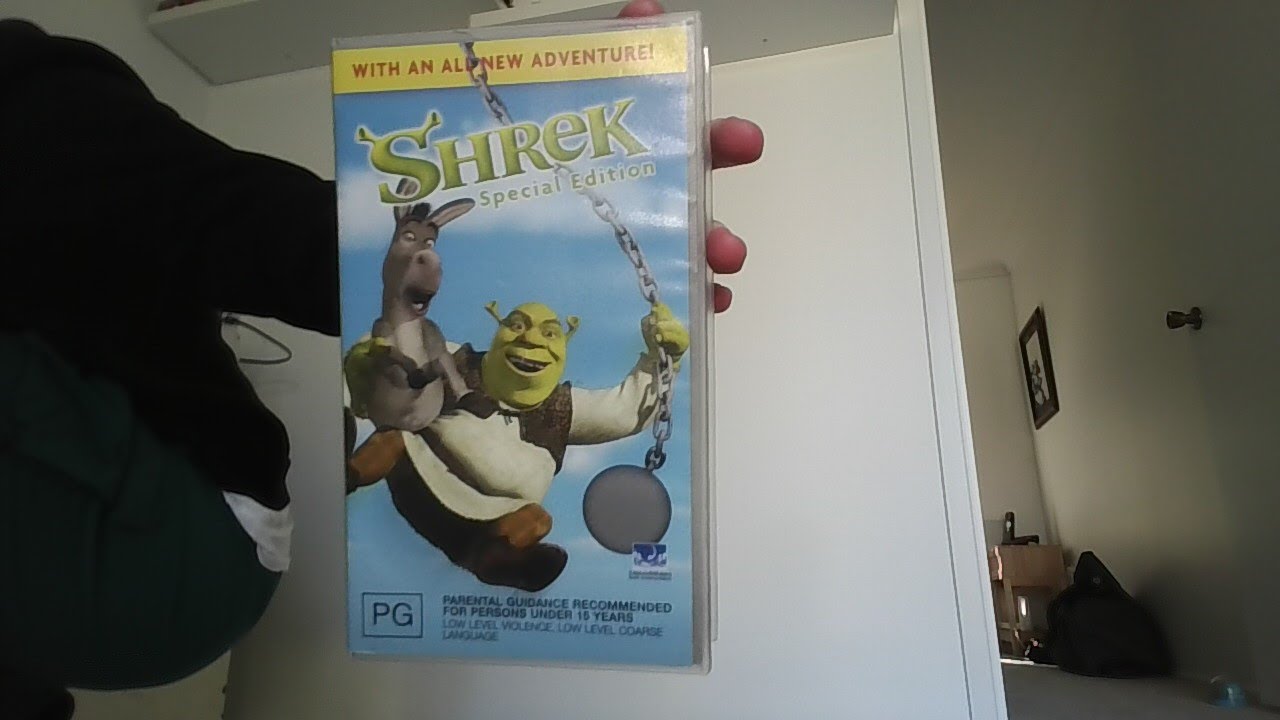 Shrek: Special Edition VHS Australia opening