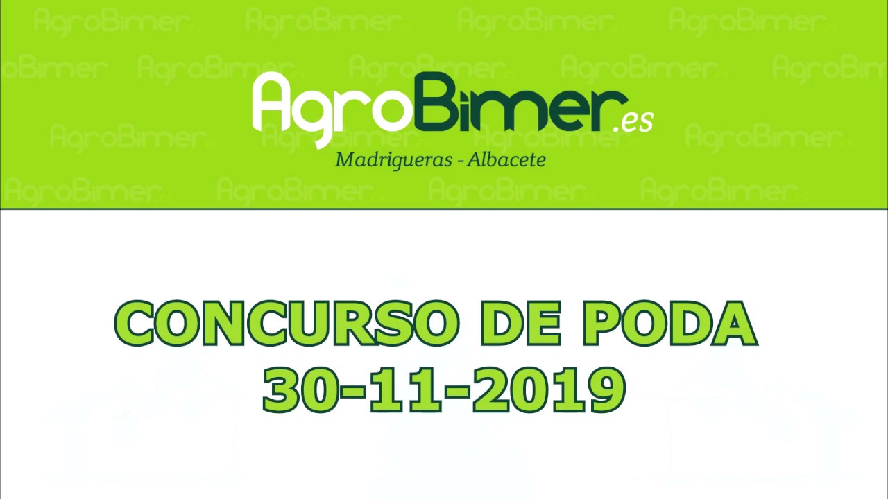 Concurso poda tradicional Agrobimer 2019