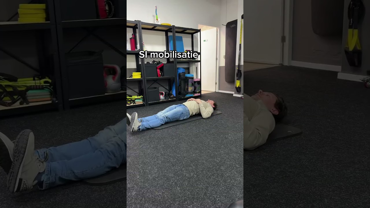 minder rugpijn! 🏋️&zwj;♂️💪 #Rugpijn #Mobilisatie #Fysiotherapie #si