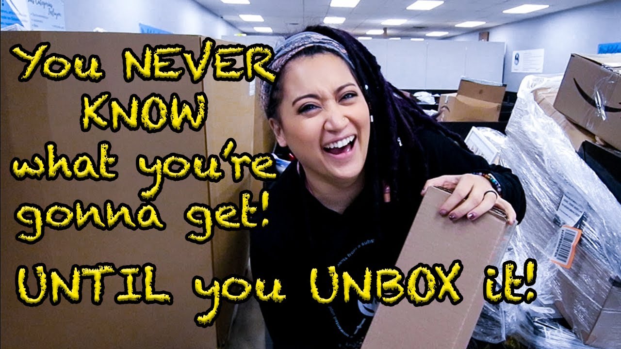 Мы РАСПАКОВЫВАЕМ паллету с ликвидационными товарами Amazon от J3L!
