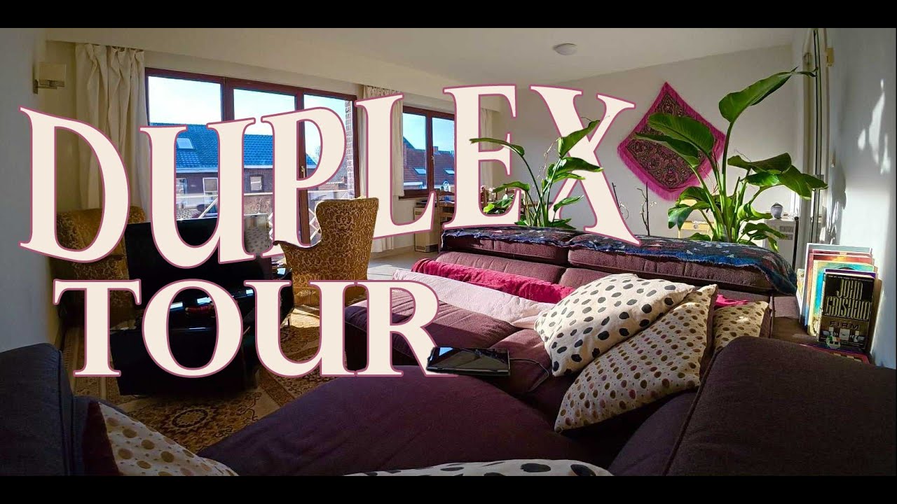 Duplex Dream na Bélgica szz - tour pelo meu apartamento