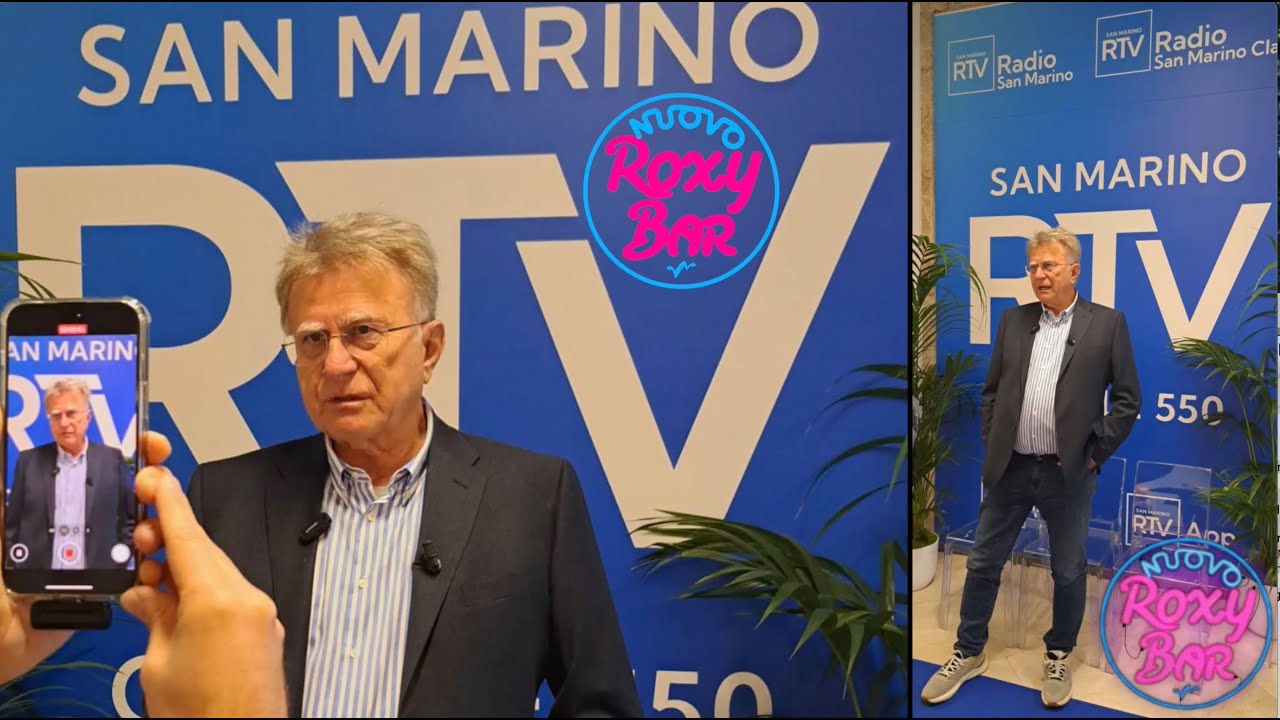 Nuovo Roxy Bar anche su San Marino RTV. Ecco l'annuncio con la lunga intervista a Red Ronnie