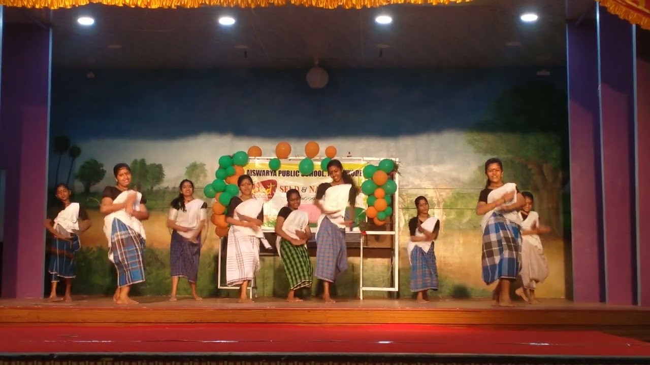 Karshaka Dinam Dance by VII Grade students