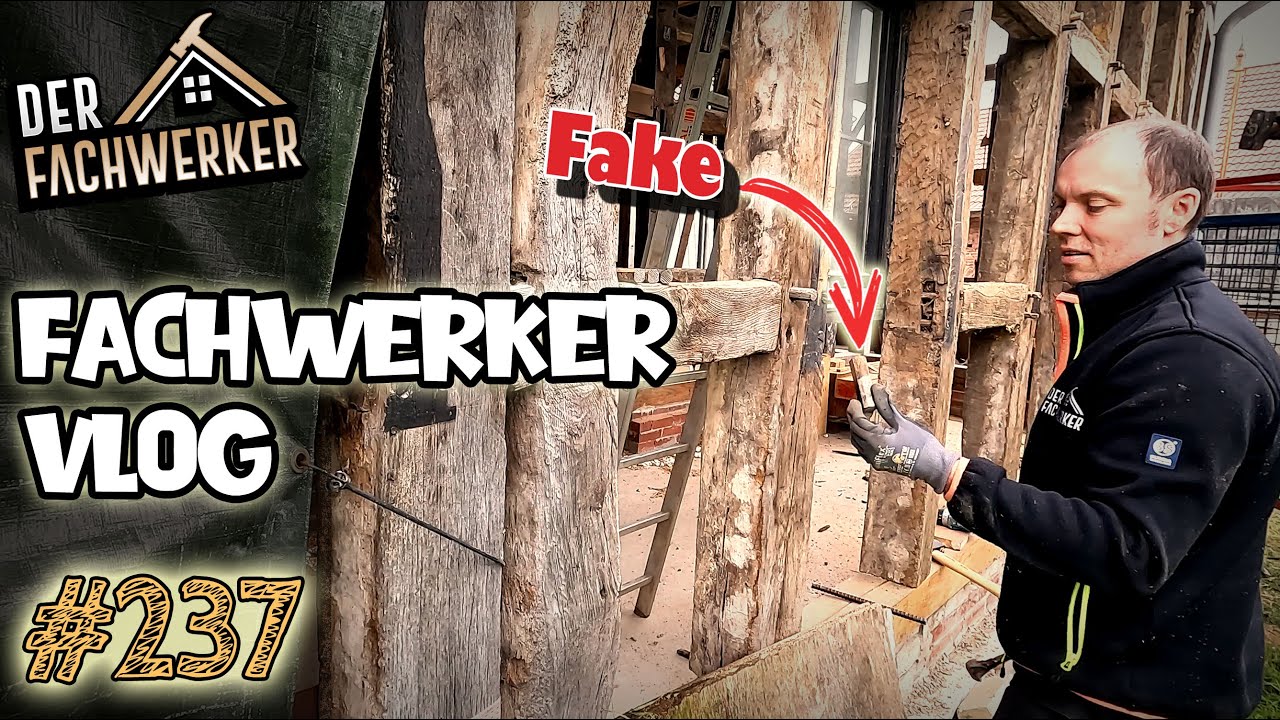 Fachwerker VLog #237 - Echt jetzt? Alle Holznägel sind FAKE?