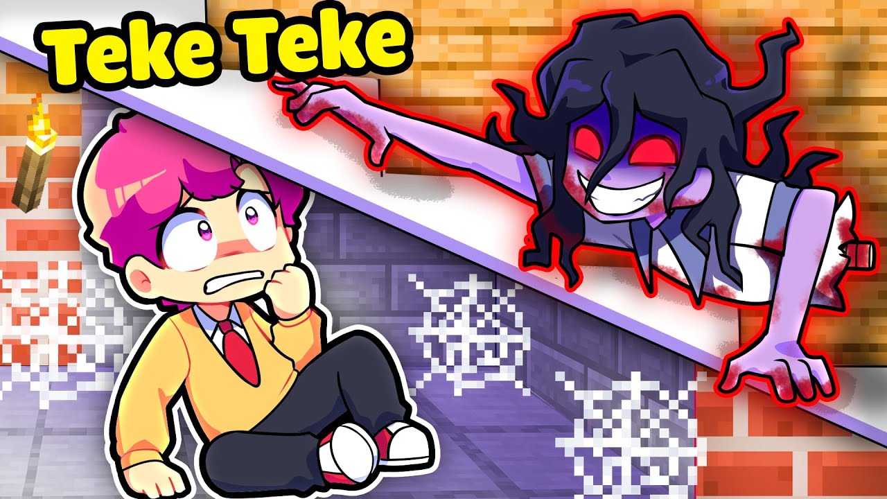 HIHA THOÁT KHỎI MA NỮ TEKE TEKE KINH DỊ TRONG MINECRAFT*HIHA TEKE TEKE🤣😱