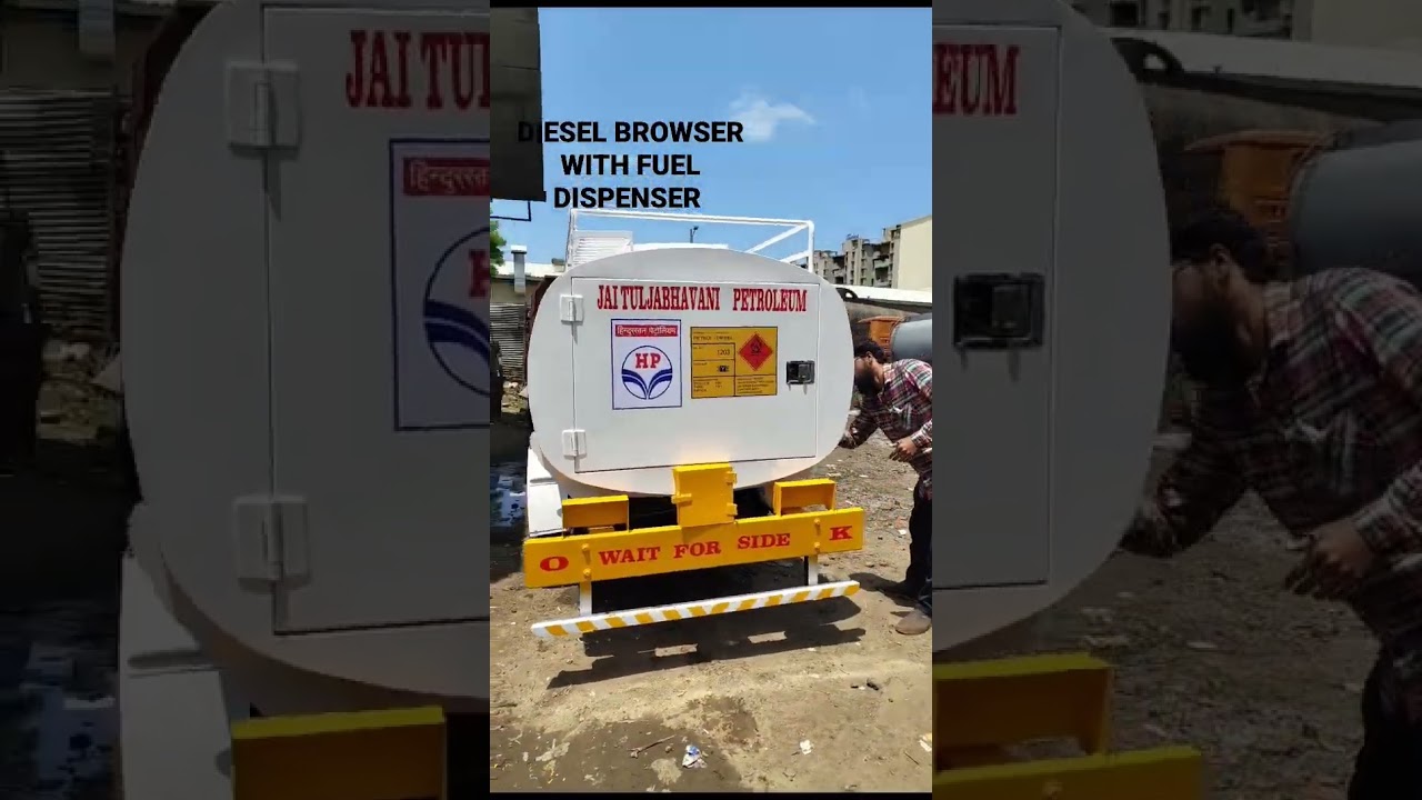 2 KL DIESEL BROWSER WITH FUEL DISPENSER