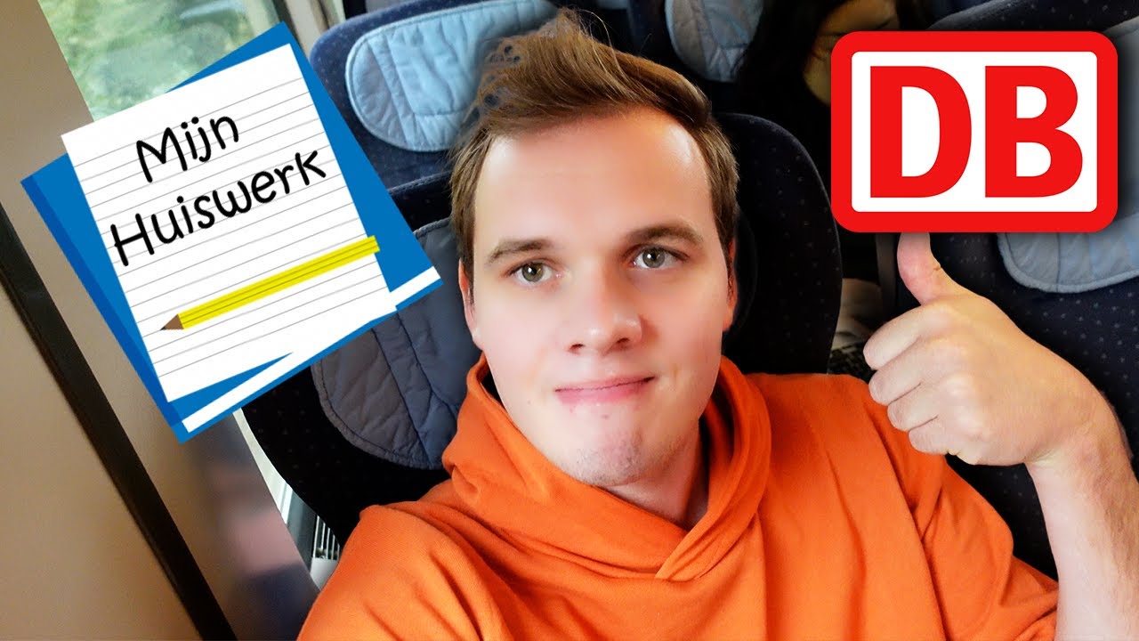 De Intercity BERLIJN is perfect om huiswerk te maken !!