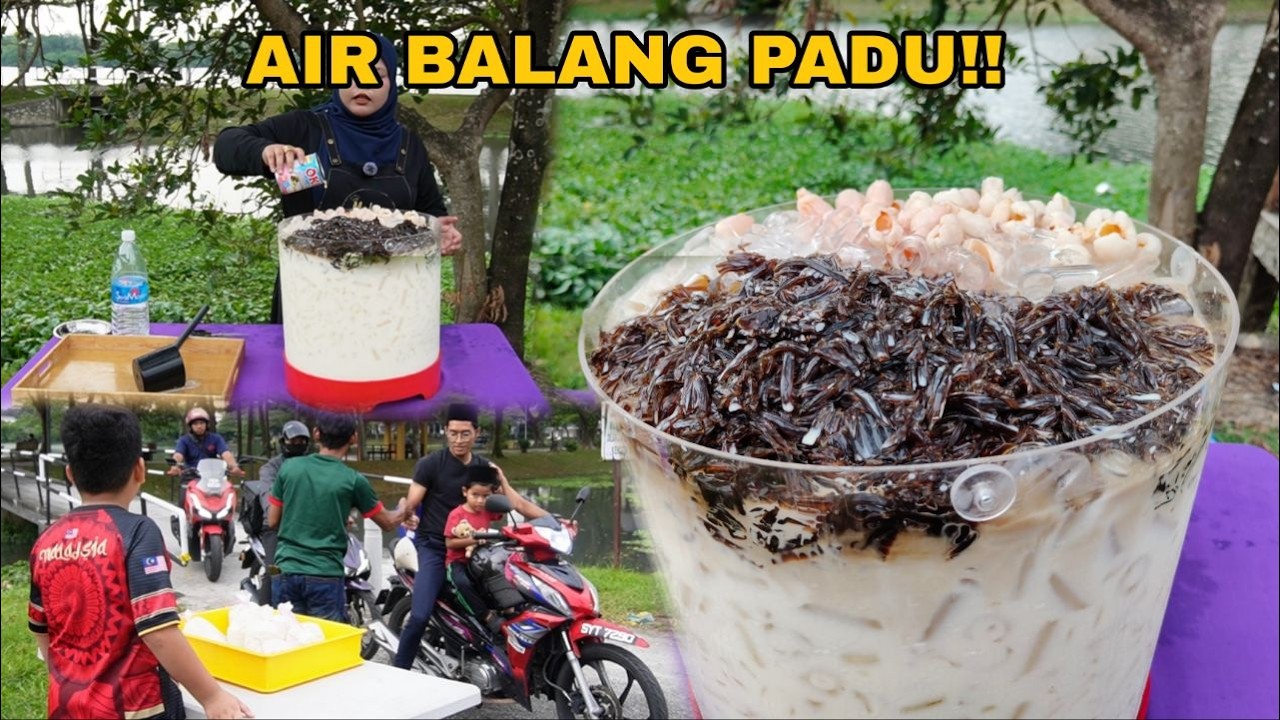 SAMPAI RAMAI BERATUR ! AIR BALANG CINCAU CREAMY MAKSU KONGSI REZEKI UNTUK SEMUA 🥰