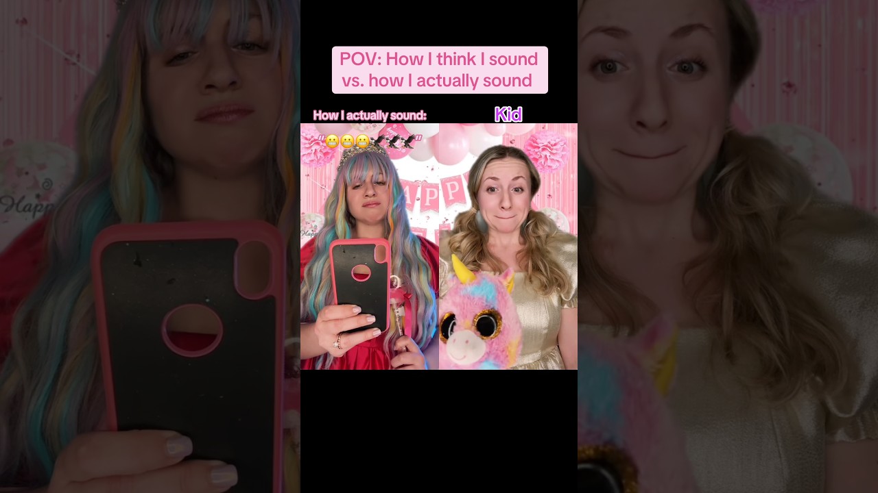 POV: How I think I sound vs how I actually sound #pov #shorts #funny