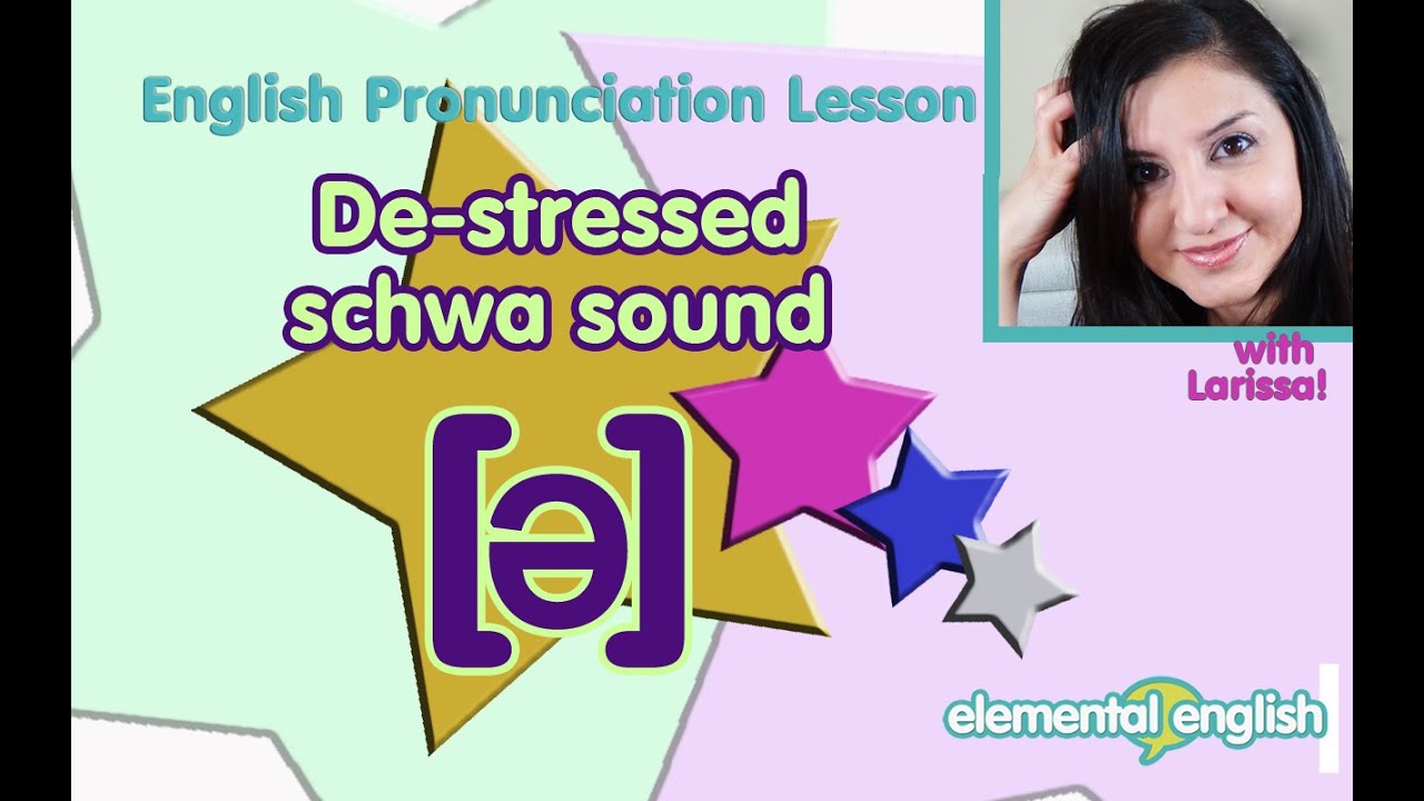 [ə]: The De-Stressed Schwa Vowel Sound | Part 1 | English Pronunciation Lesson