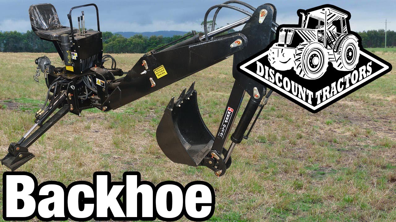 🚜 Discount Implements - Backhoe Demo