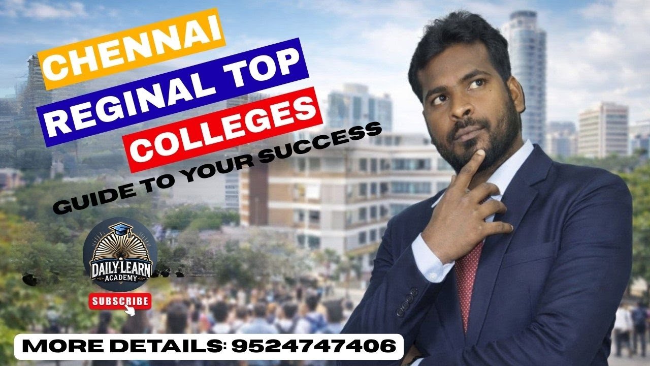 🔥 Chennai Regional Top Colleges 2026🎓 | Best Colleges in Chennai 🏫 | Rankings & Placements 💼