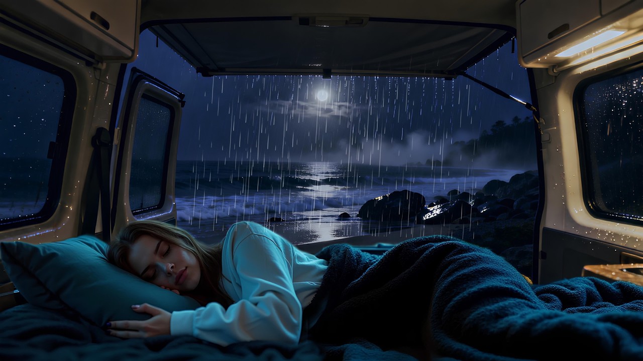 Rain Sounds for Sleeping | Soothing Rain & Gentle Thunder Relax for Fast Sleep- Remove Stress