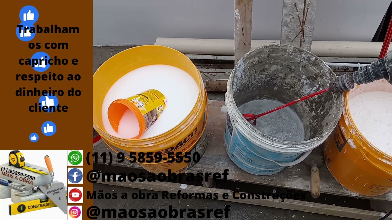 Transformar argamassa ac1 em ac3.