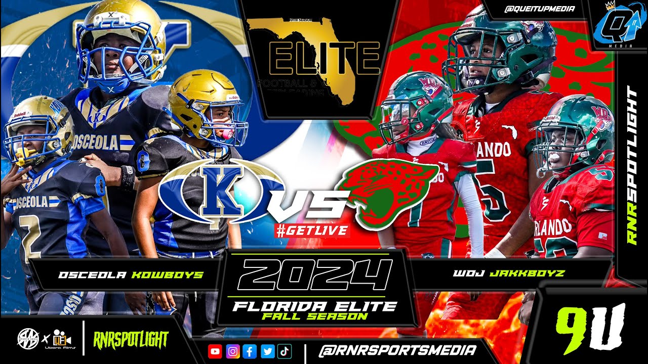 WOJ 9u Jakkboyz vs Osceola Kowboys 1st Round Playoffs