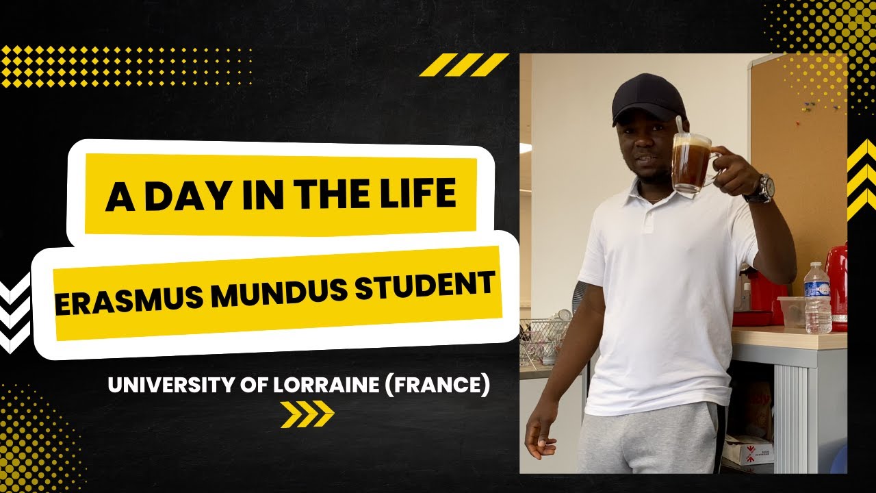 A DAY IN THE LIFE OF AN ERASMUS MUNDUS STUDENT (DENSYS) | (International Student Life in France) |
