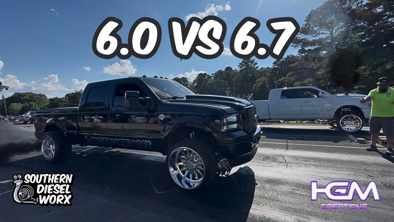 Who won the diesel drag at HGM 2025