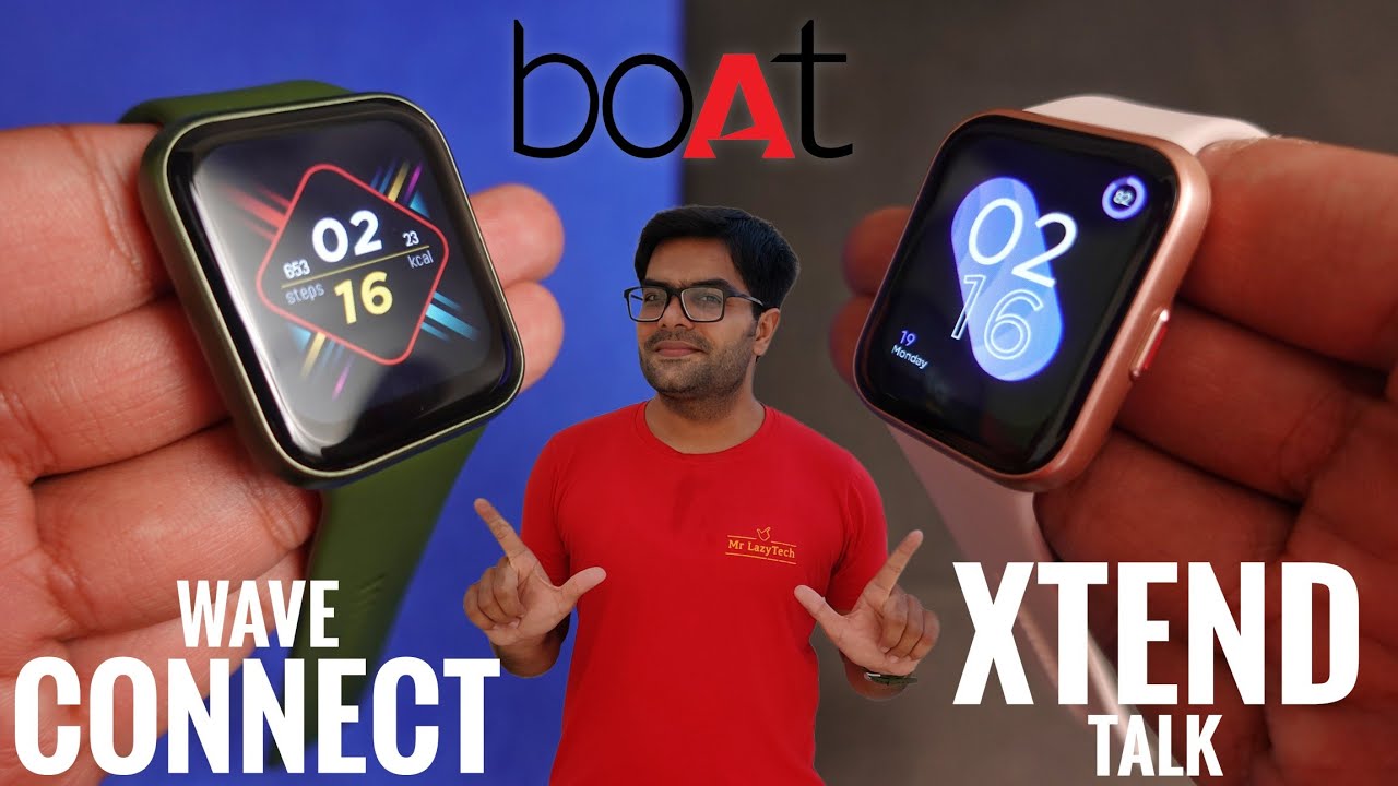 boAt Xtend Talk AND boAt Wave Connect Bluetooth Calling Smartwatch Under 2500 I This Diwali sale