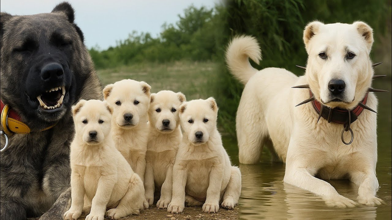 AKBAŞ ÇOBAN KÖPEKLERİ,KANGAL,ANADOLUÇOBANKÖPEKLERİ AYNI BAHÇEDE UYUM İÇİNDE NASIL YAŞIYOR@Akbasturk 