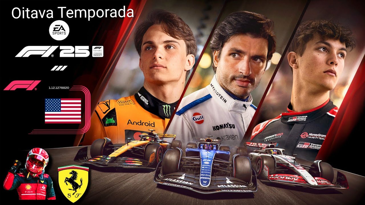 F1 25 Austin - modo carreira Ferrari oitava temporada