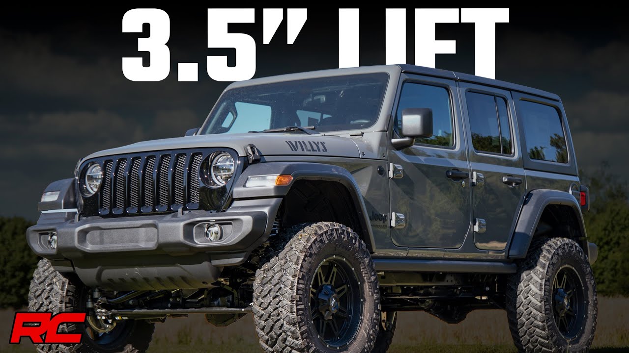 Jeep Wrangler JL EcoDiesel 3 5" Lift