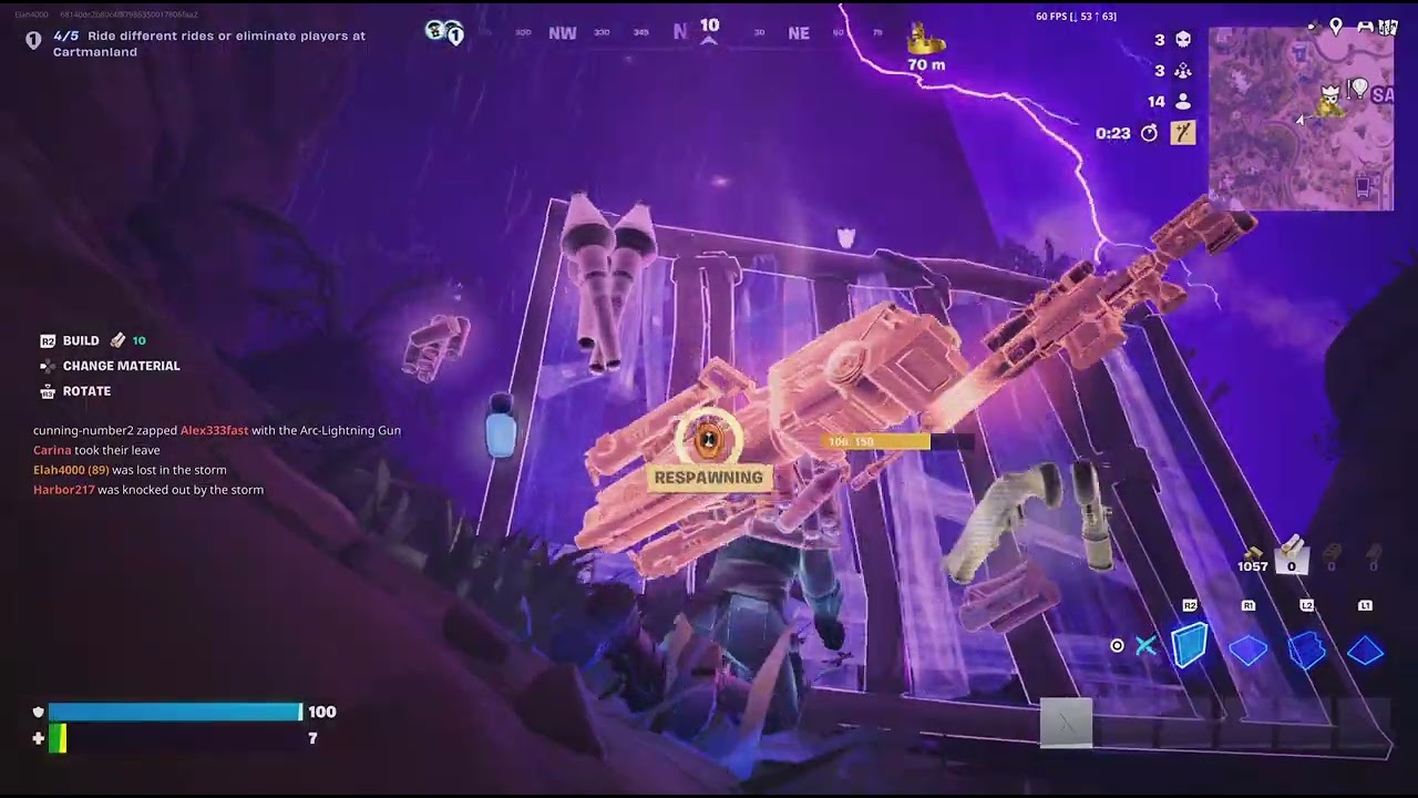 3kill solo quint win on Fortnite