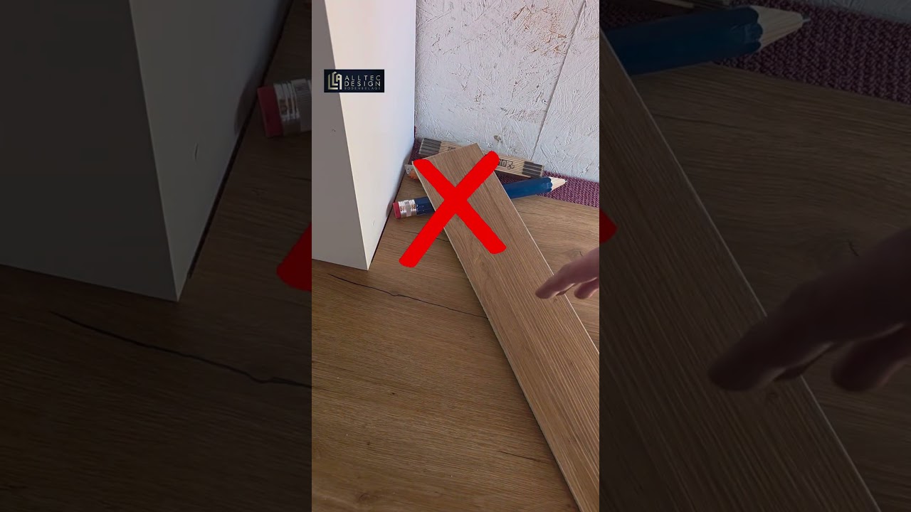 Manchmal ist es einfacher und sogar noch genauer die Ma&szlig;e mit der Diele selbst aufzunehmen.