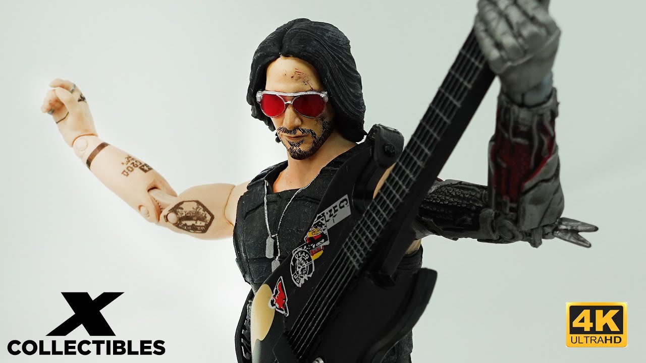 ACTION FIGURE REVIEW de JOHNNY SILVERHAND / CYBERPUNK 2077 / McFarlane Toys  - (En Español y en 4K)