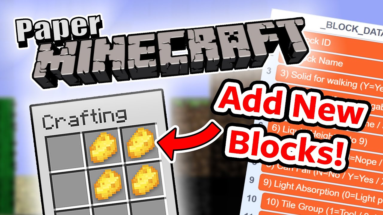 🧀 CHEESE - Updating Paper Minecraft - Scratch Tutorial