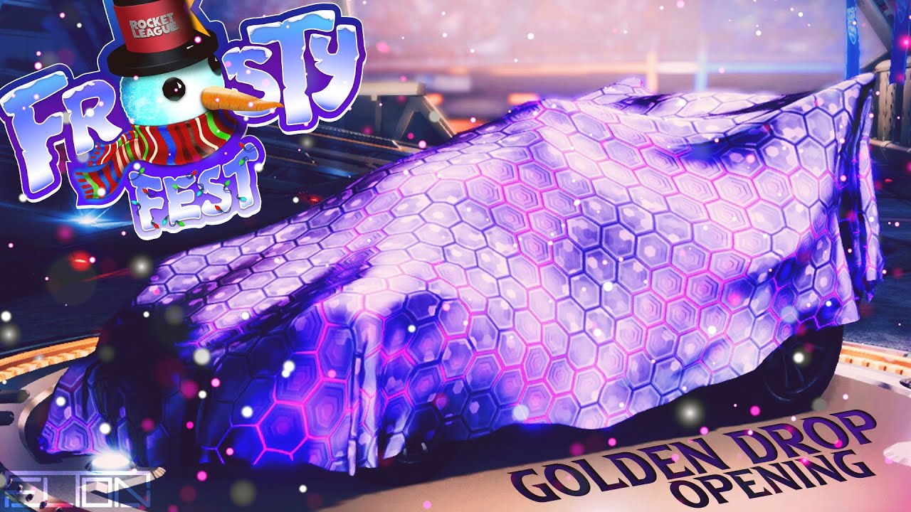 Rocket League GOLDEN GIFT OPENING Season 2 | ELTON