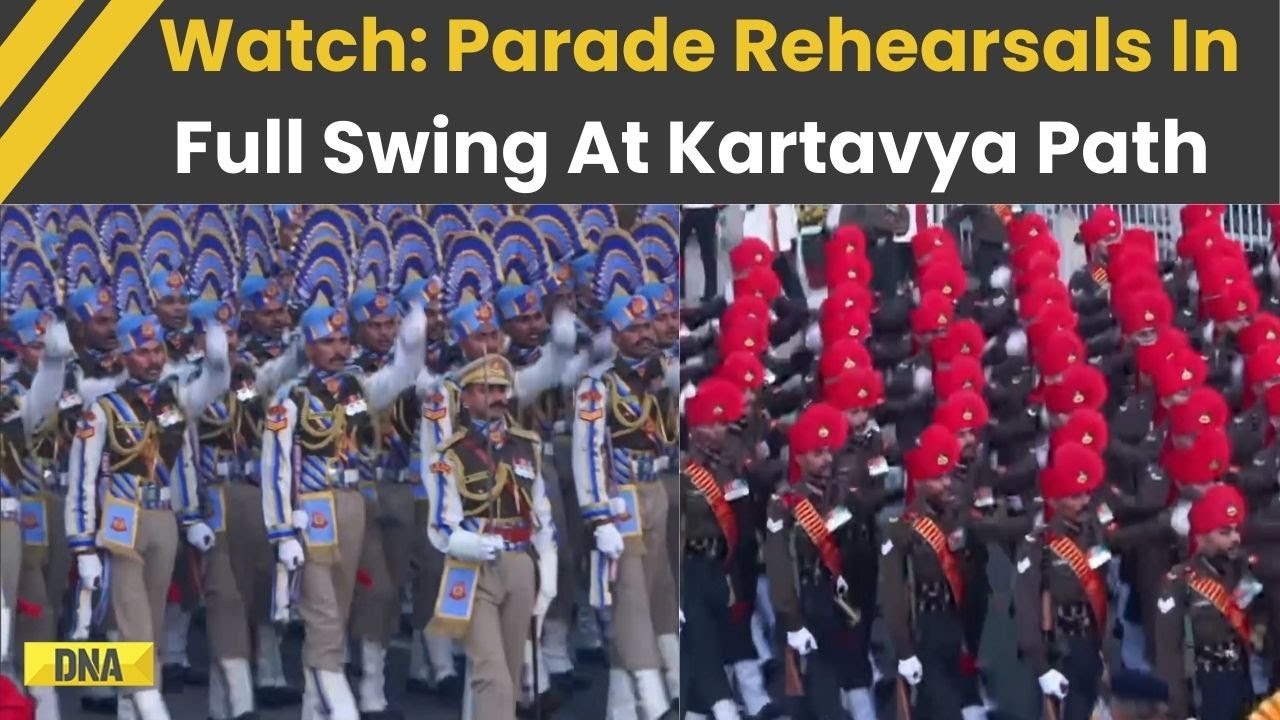 Republic Day 2026: Preparations Begin For The 77th Republic Day Parade At Kartavya Path In New Delhi