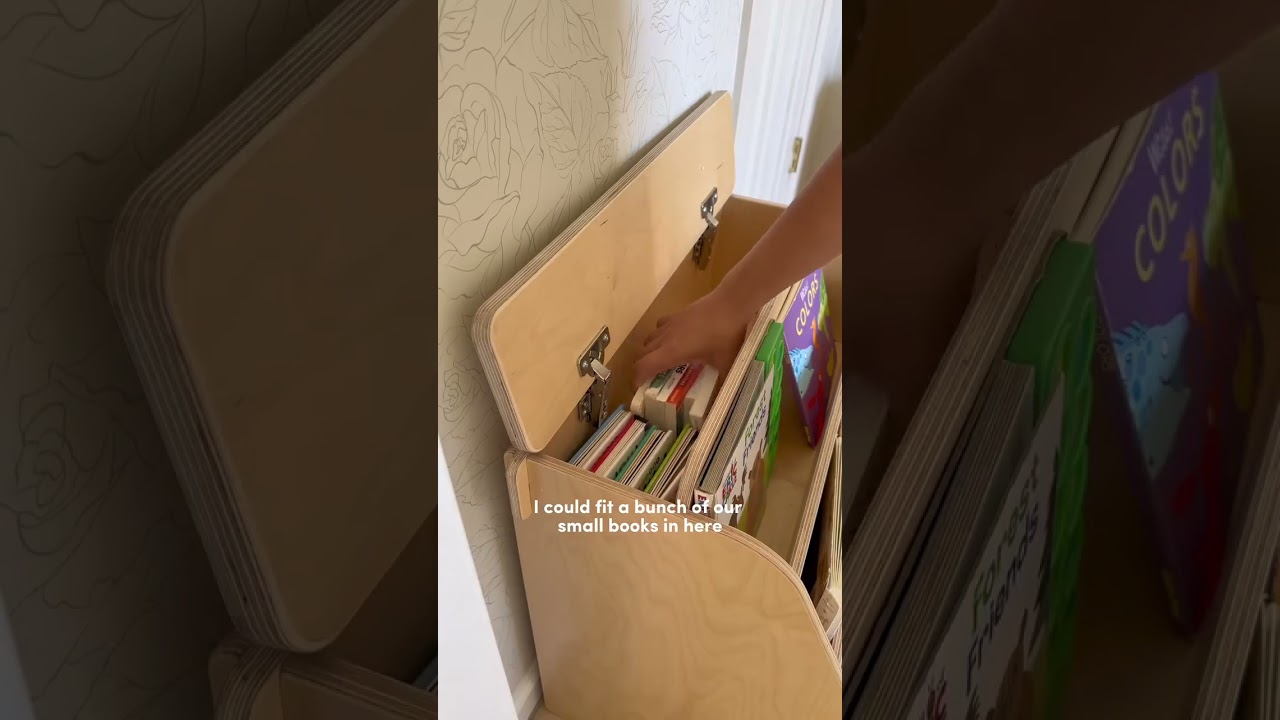 📚 Montessori Bookshelf Setup &ndash; Toddler-Friendly & Cute! 🧸