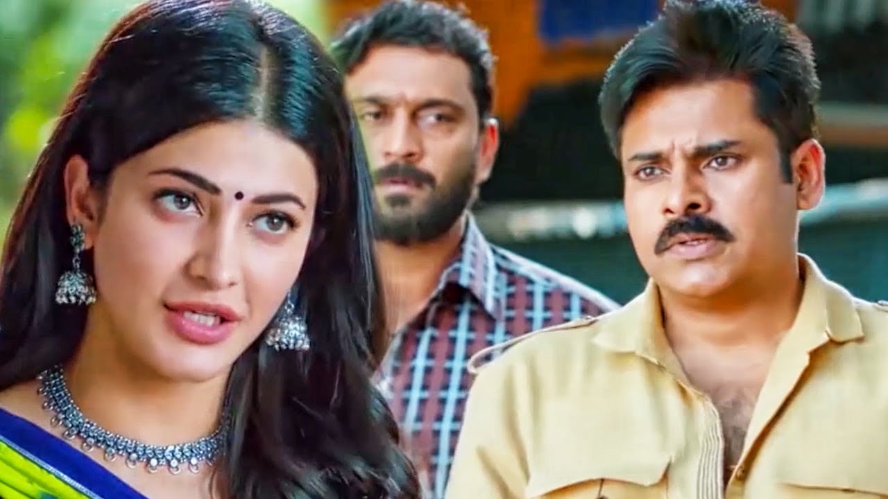 Shruti Haasan बिना सोचे समझे Pawan Kalyan को भला बुरा बोलती है | Katamarayudu फिल्म का मजेदार सीन
