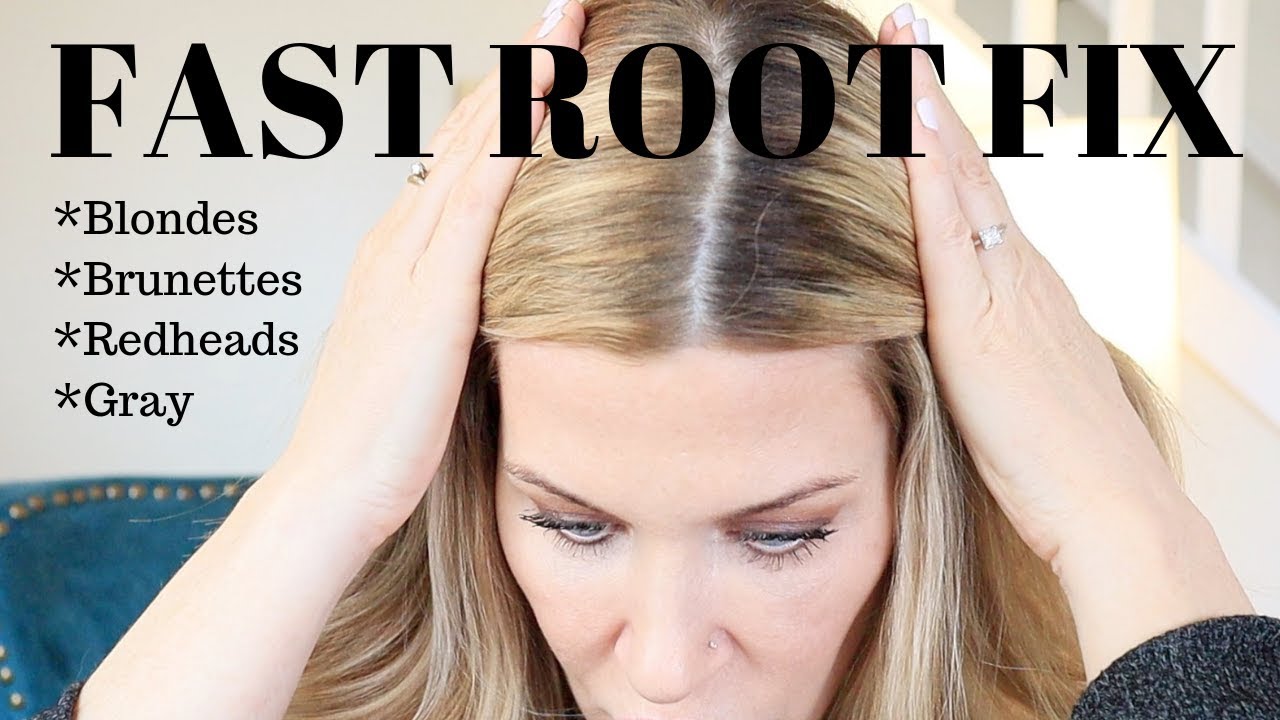 AT HOME ROOT FIX! FAST! Blondes | Brunettes | Redheads | gray OR dark roots!!