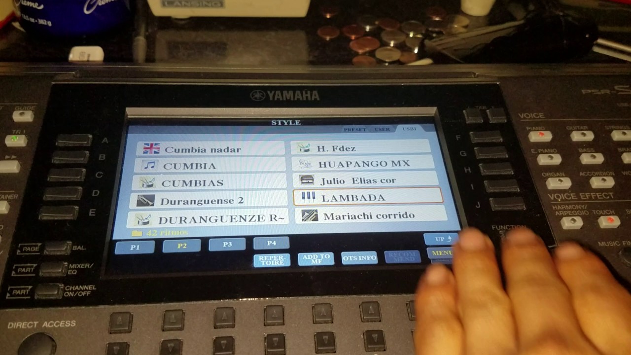 Ritmos de cumbias para yamaha.. o otros mas..