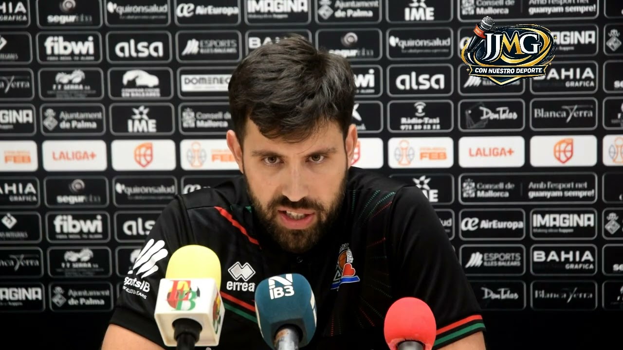 Declaraciones de Pablo Cano entrenador del Fibwi Mallorca Básquet Palma