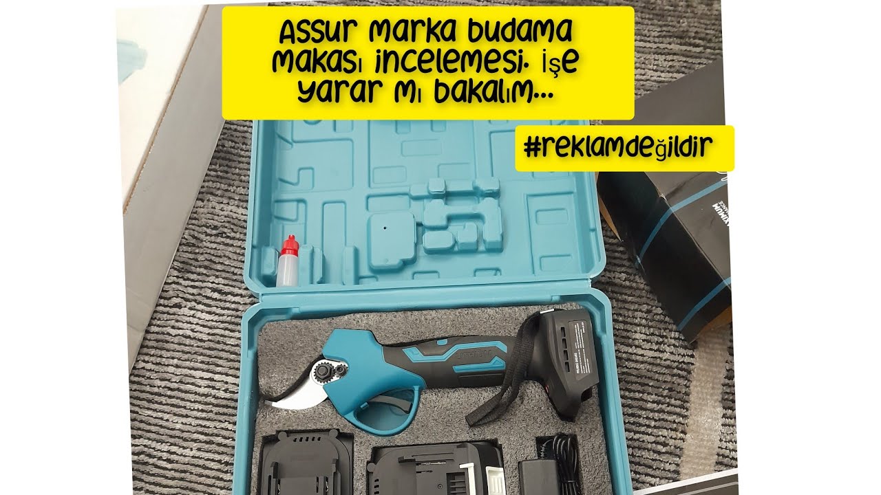 Assur marka budama makası incelemesi. İşe Yarar Mı bakalım #reklamdeğildir #assur #budamamakası