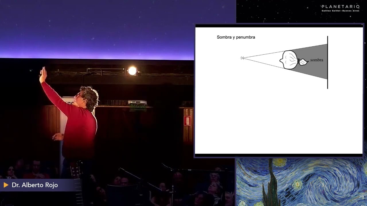 La poesía del cielo --  Alberto Rojo en El Planetario de Buenos Aires