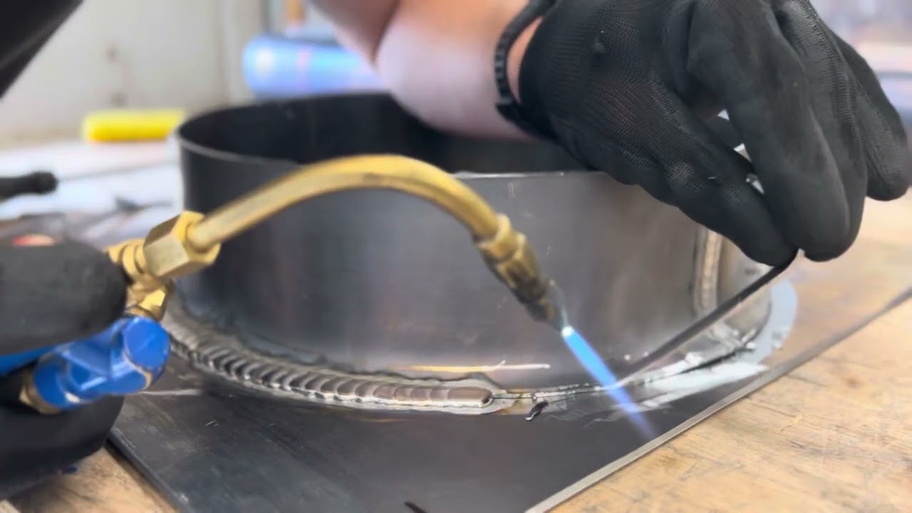 Lead welding!