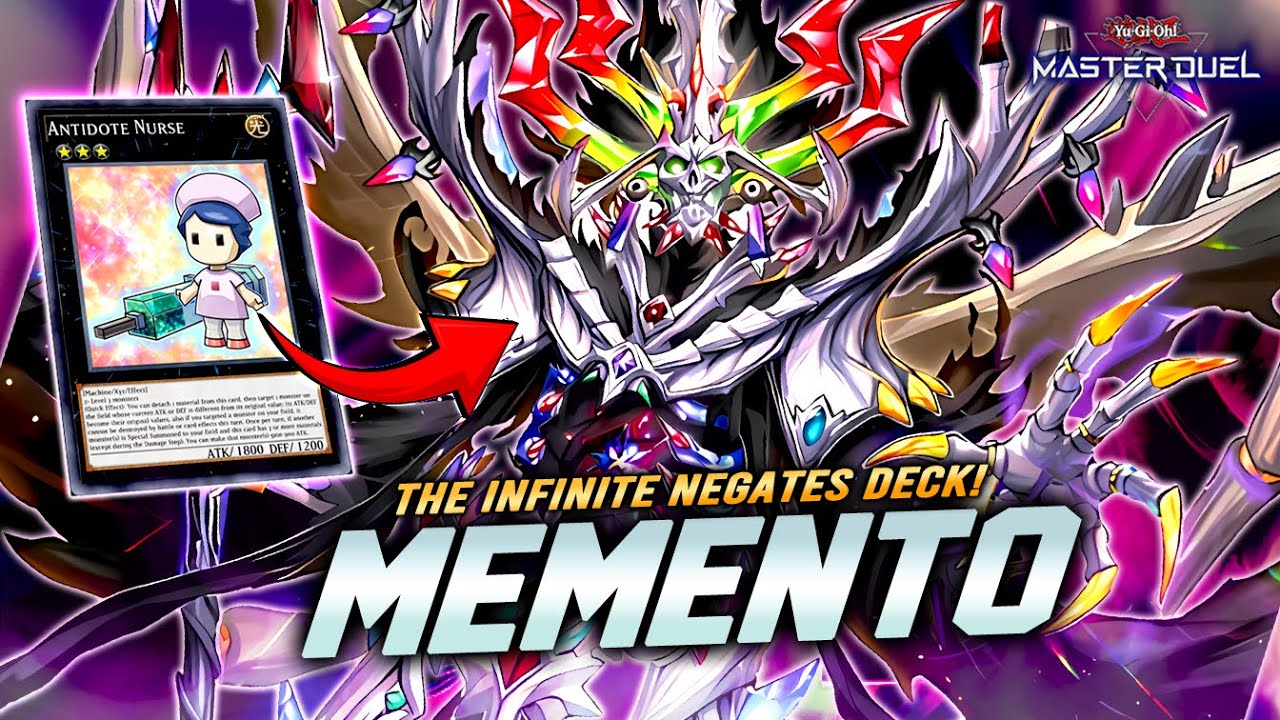NEW SUPPORT CREATES THE INFINITE NEGATES 🔥 - MEMENTO Tecuhtlica Combined Creation Master duel