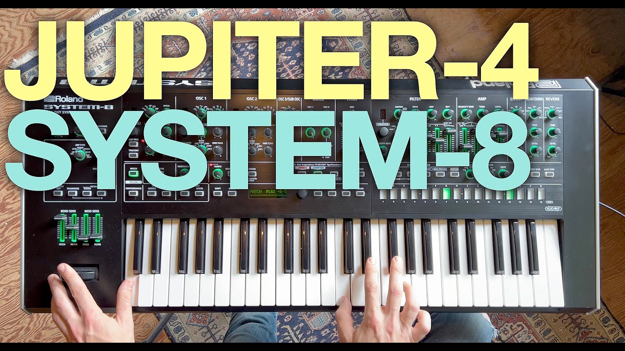 NEW Jupiter-4 Plug-out for Roland System-8: Sound Design & Review