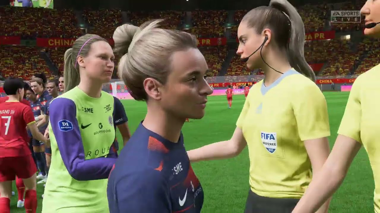 March 3, 2026 - China vs Montpellier - International Women's Football Friendly - FIFA 23 Gameplay
