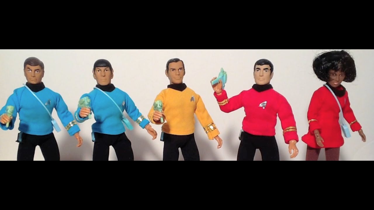 Soundout Review - Vintage MEGO - Star Trek - Kirk, Spock, McCoy, Scotty and Uhura