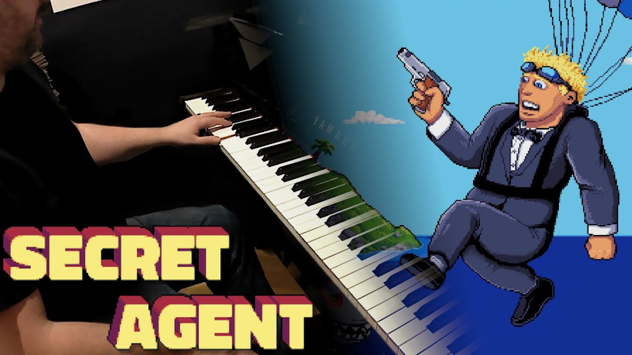 Secret Agent HD - Target Sighted - Piano cover with sheets.
