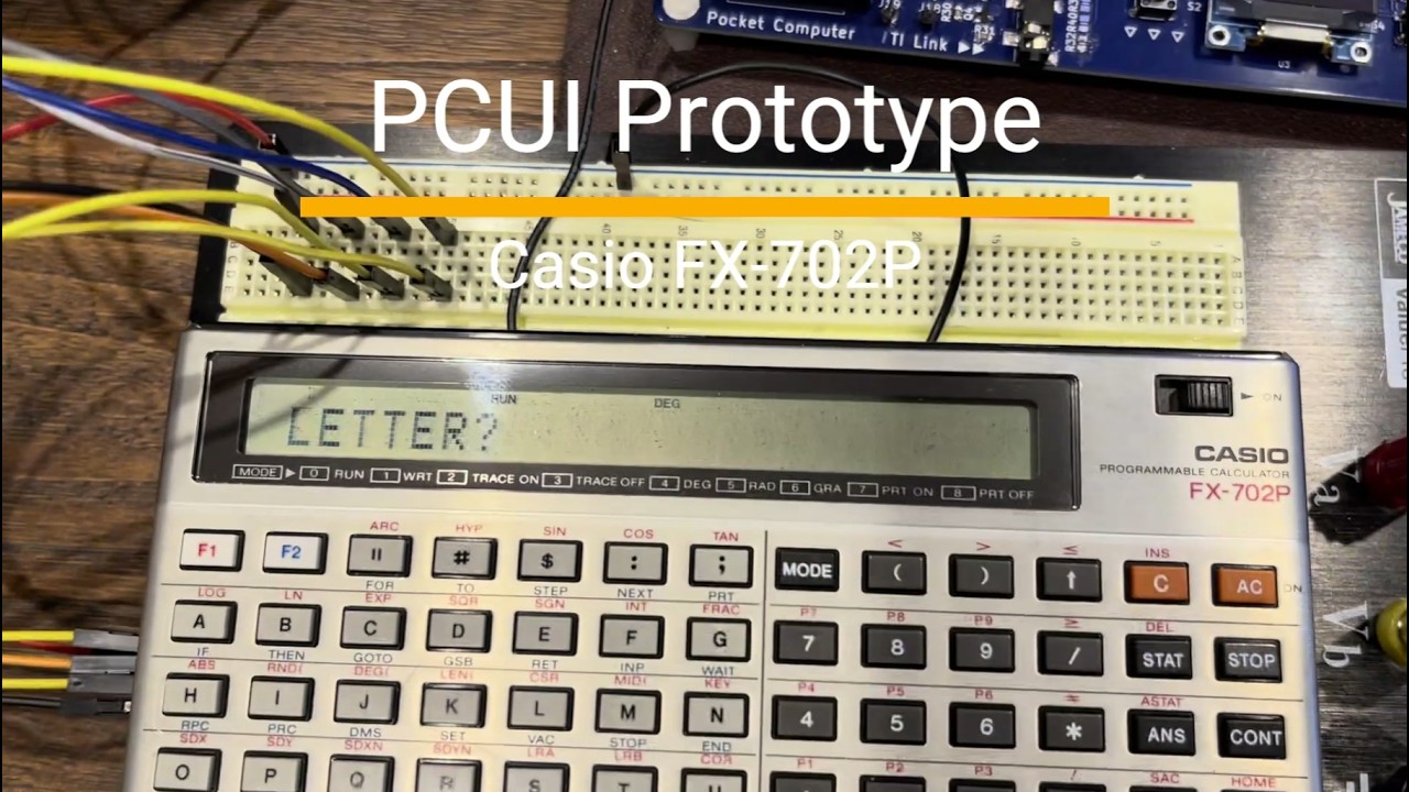 Pocket Computer Universal Interface (PCUI) - Casio FX-702P Support