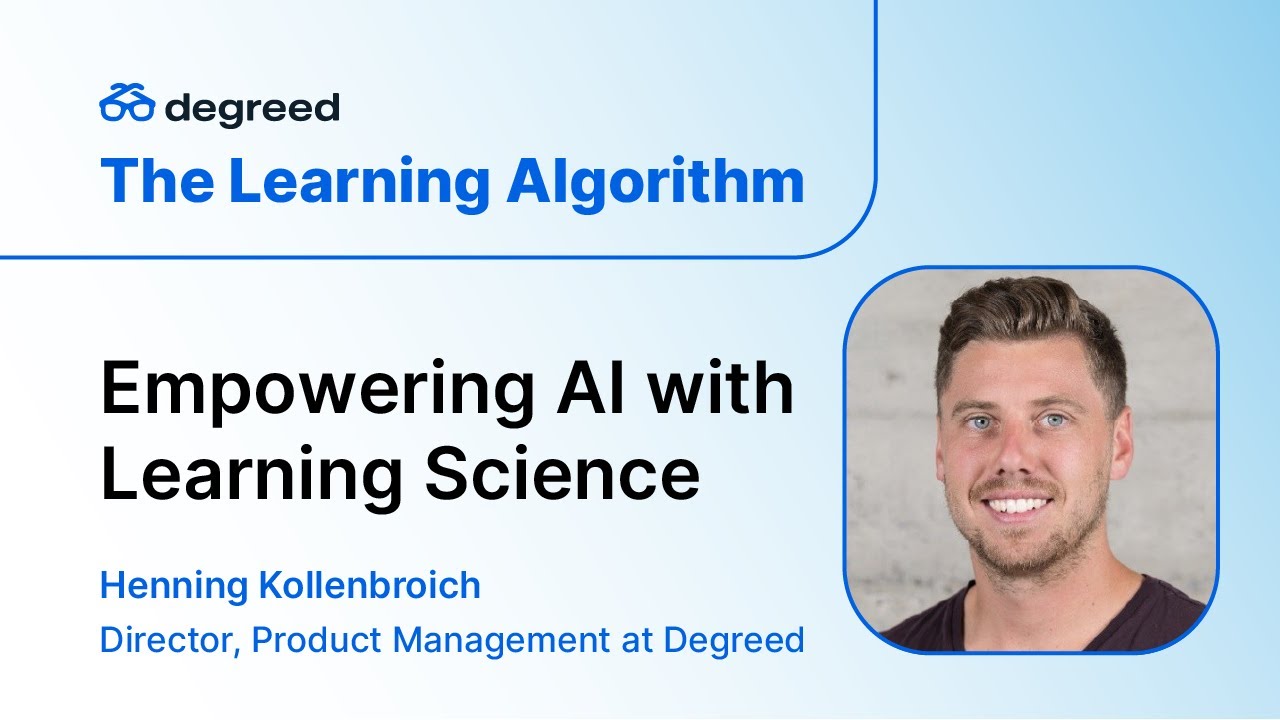 The Learning Algorithm: Empowering AI with Learning Science