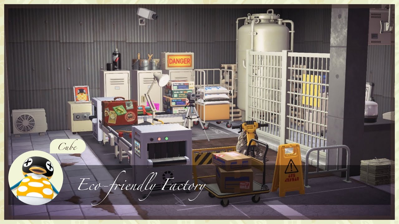 ACNH HHP | Cube's Eco-friendly Factory | 빙수 | ビス